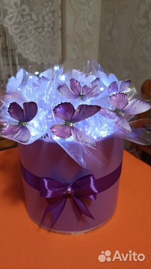 Бабочки в шляпной коробке