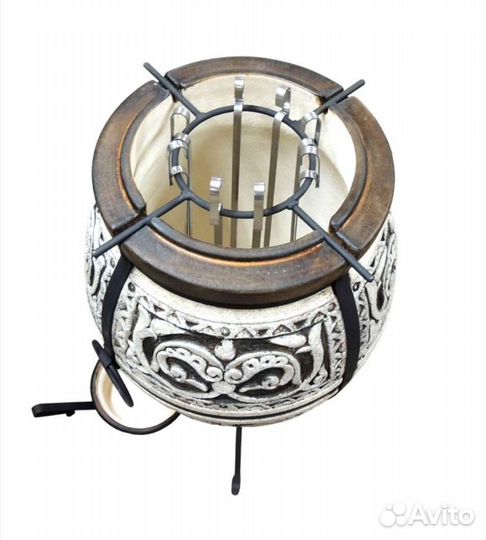 Тандыр переносной керамический