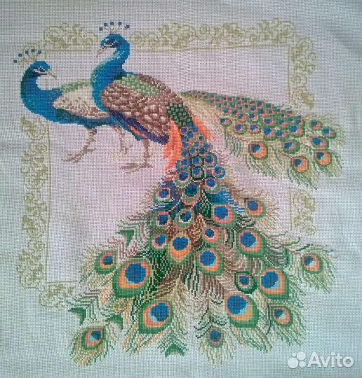 Картина вышитая крестом