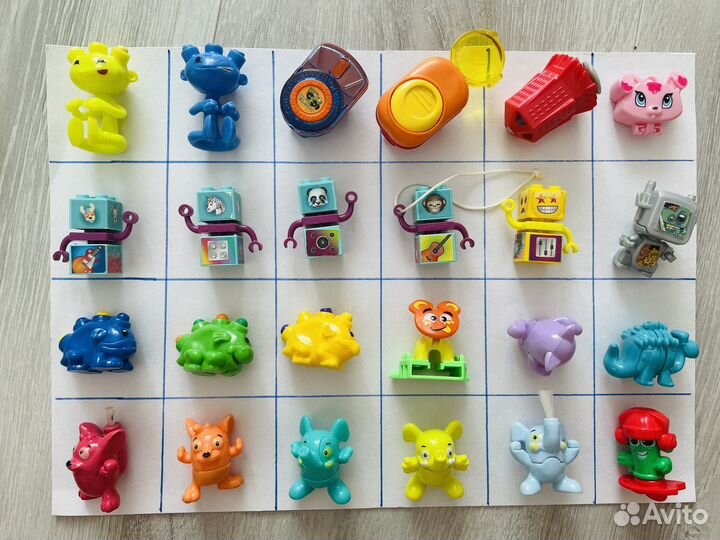 Киндер игрушки