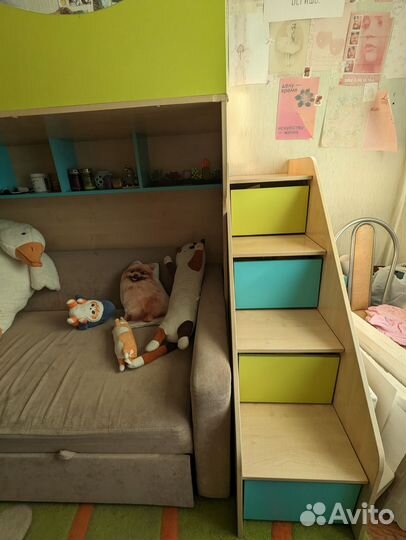 Кровать-чердак