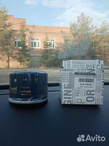 Фильтр масляный renault logan