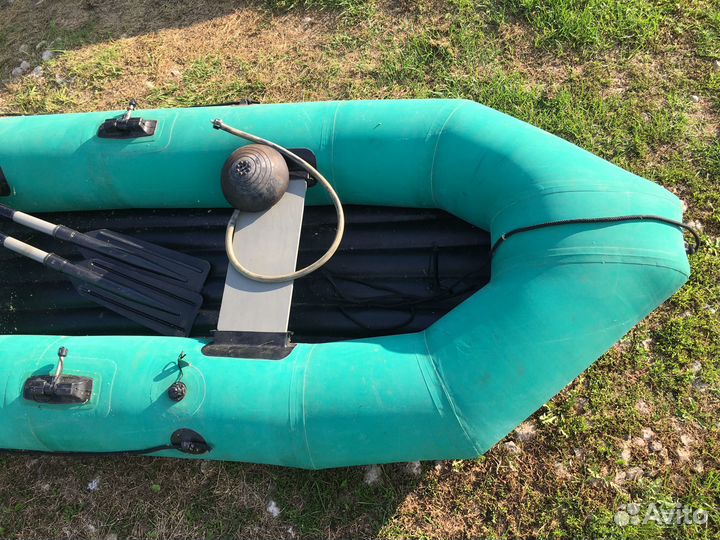 Двухместная лодка Язь 2Н-06 гребная резиновая