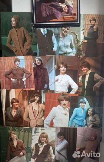 Набор открыток по вязанию, СССР