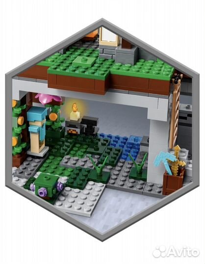 Новый Lego Minecraft 21183 оригинал Площадка