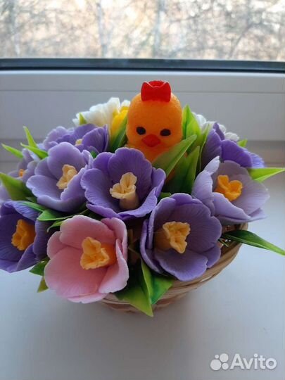 Букеты из мыла