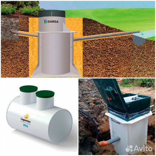 Станция биологической очистки. Канализация