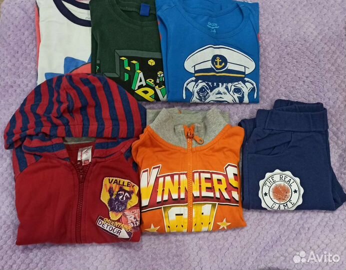 Пакет вещей на мальчика 98-104
