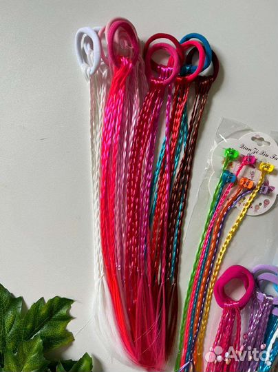 Цветные пряди для волос