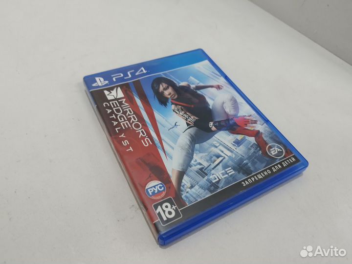 Игровые диски. Sony Playstation 4 Mirrors edge cat