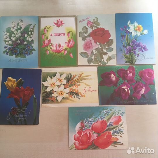 Открытки подписанные Похитонова Дергилева Исаков