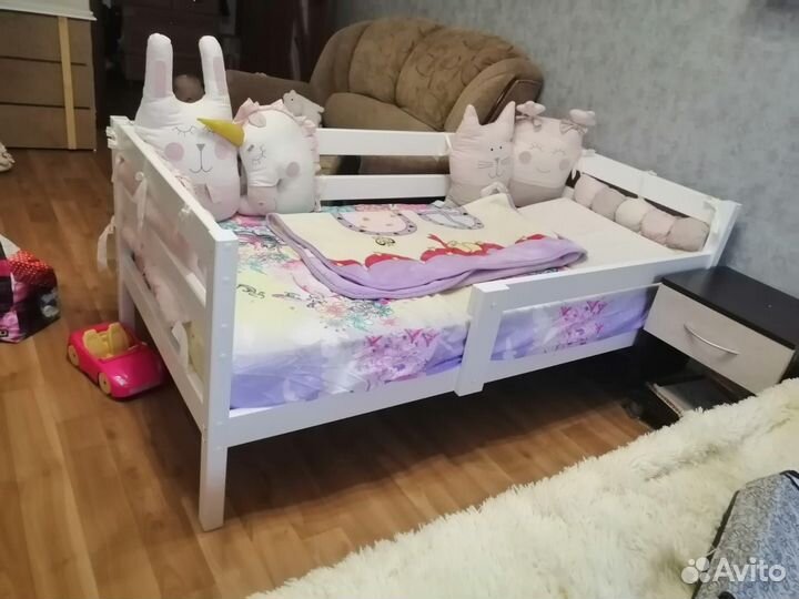 Детская кровать из массива березы