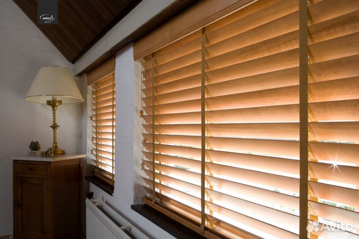 Автоматические жалюзи горизонтальные