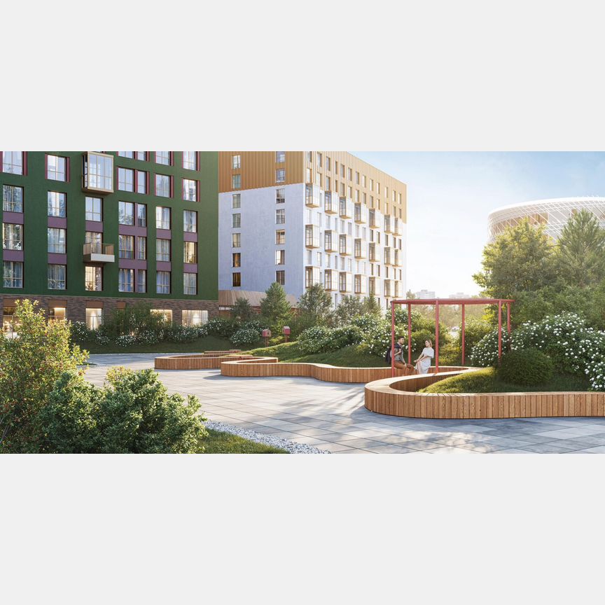 3-к. квартира, 78,2 м², 2/9 эт.