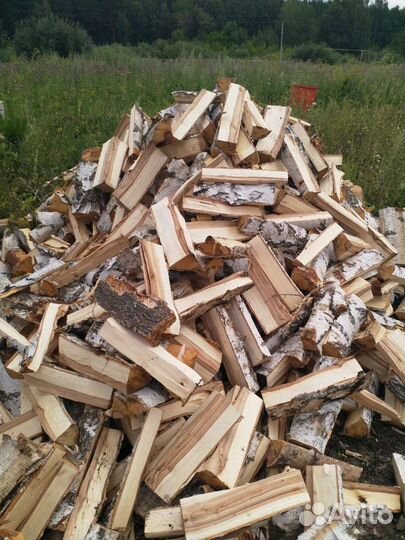 Дрова березовые колотые