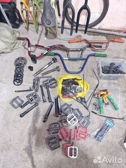 Запчасти на bmx