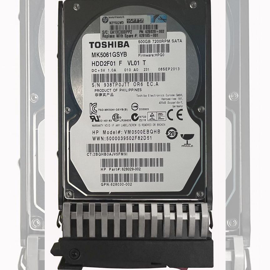 [VM0500EBQHB] Жесткий Диск Hp 500gb Sata2 2,5" Hdd Vm0500ebqhb