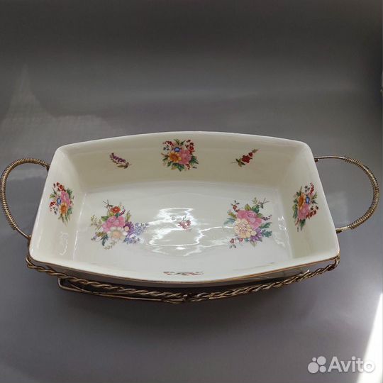 Блюдо сервировочное салатник фарфор Arti-M