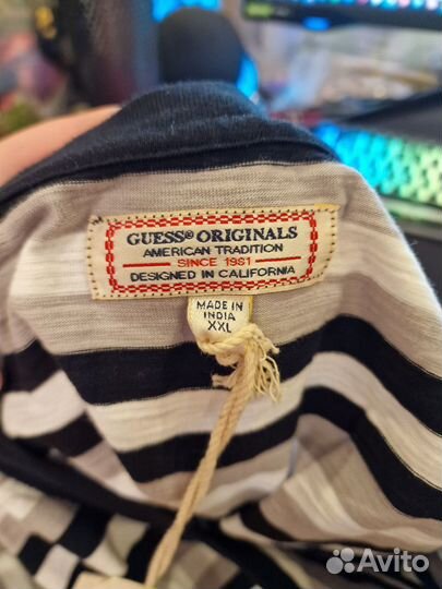 Футболка guess мужская