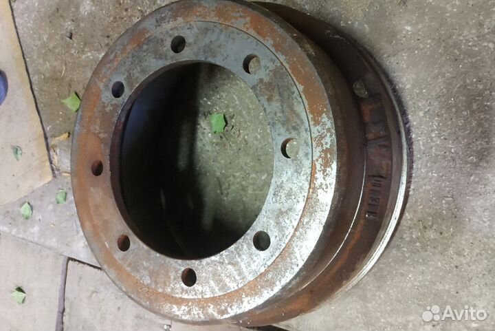 Барабан тормозной, передний (8 шп) паз / газ