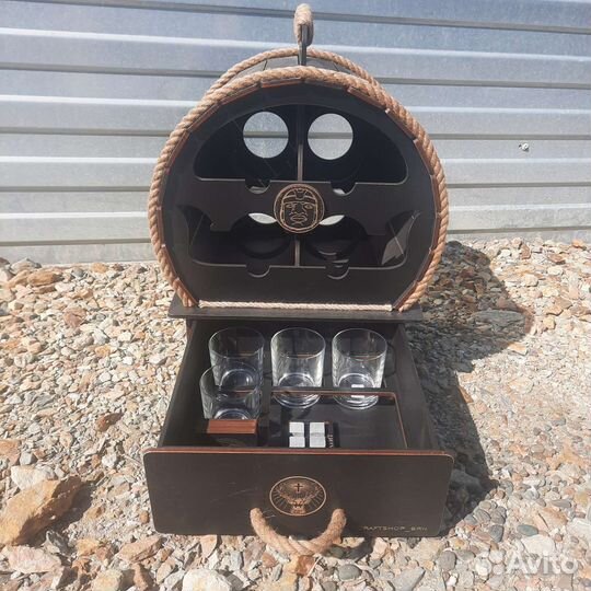 Мини бар бочка