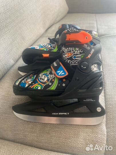 Коньки детские раздвижные 26-31 nordway