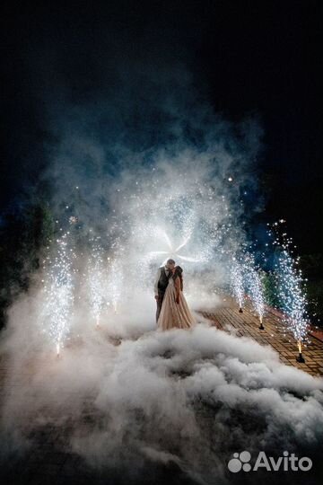 Тяжелый дым на свадьбу, Холодные фонтаны