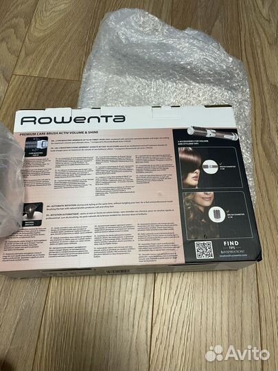 Фен щетка rowenta новая