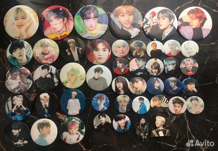Значки k-pop