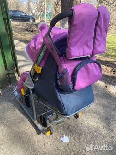 Коляска санки Nika kids