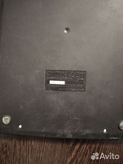 Калькулятор Citizen sdc-444s