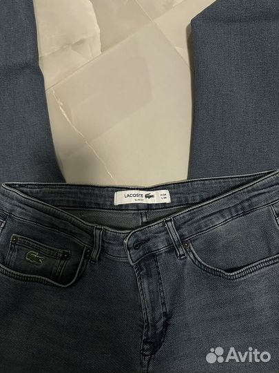 Джинсы lacoste 34/34 slim fit