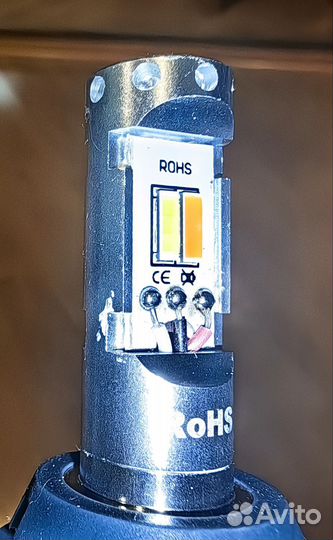 Дхо в поворотники белый / жёлтый цоколь T20 7440