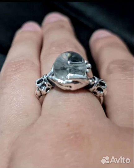 Кольцо с Прозрачным Шариком. Новое