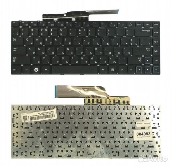 Клавиатура для Samsung NP300E4A 300V4A черная