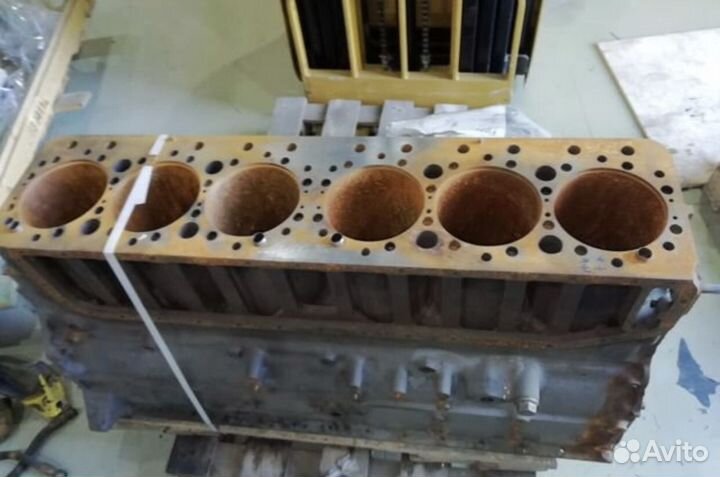 Блок двигателя 6rb1 hitachi EX400