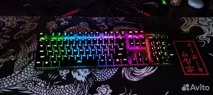 Игровая клавиатура HyperX Alloy Origins Red