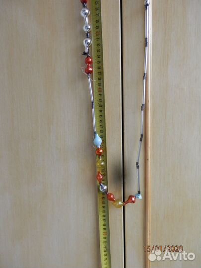 Елочные игрушки. бусы (2)