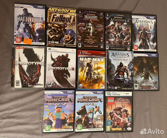 Игры для пк на дисках