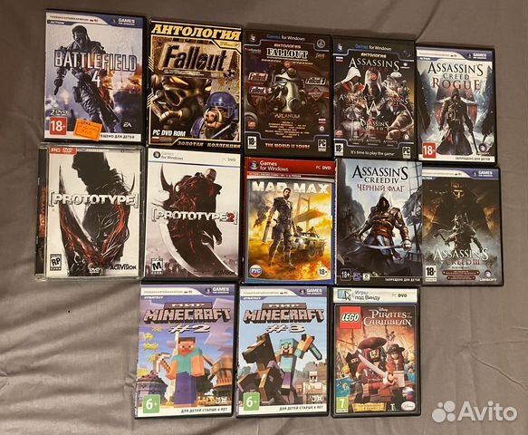 Игры для пк на дисках