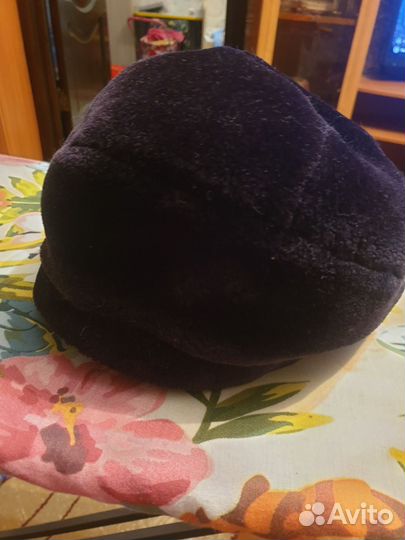 Меховая женская шапка