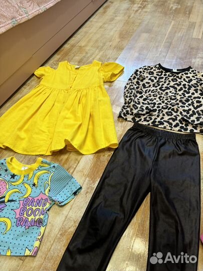 Огромный пакет вещей 104-110