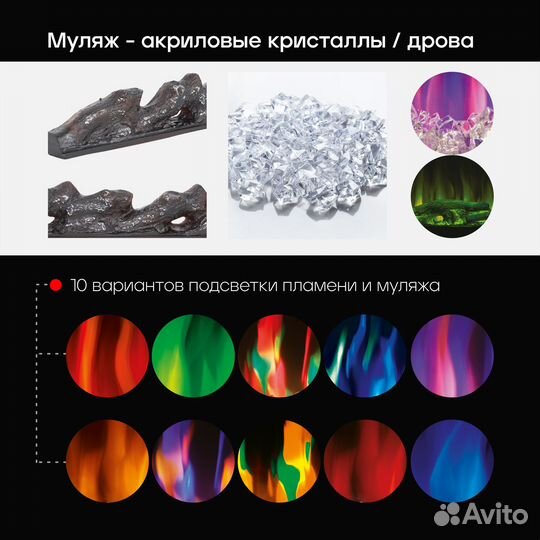 Электрокамин RealFlame Diamond 72