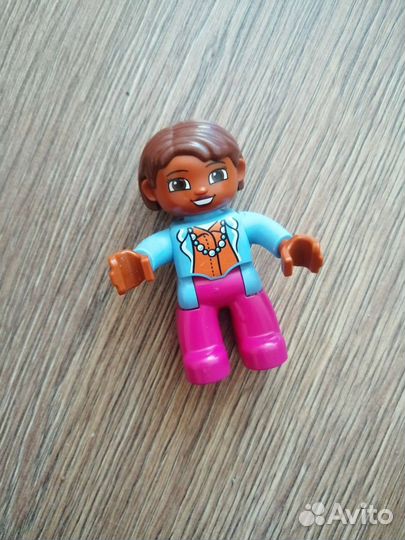 Lego duplo самолётик и стюардесса