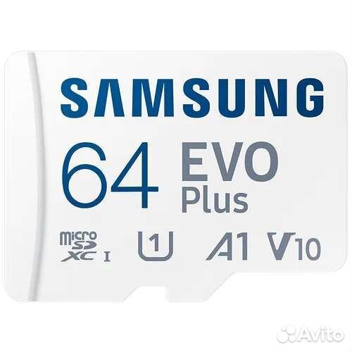 Карты памяти Samsung EVO Plus 64GB