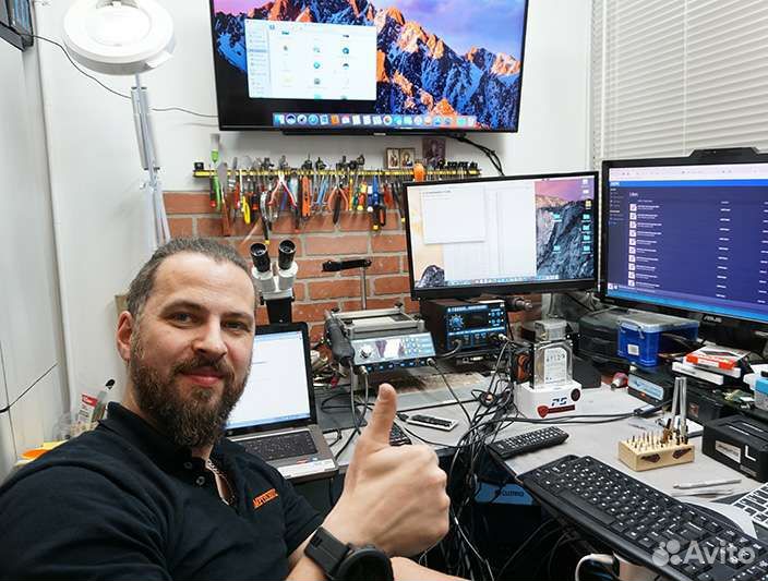 Ремонт ноутбуков, мониторов, Macbook