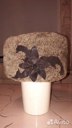 Шапка женская кубанка