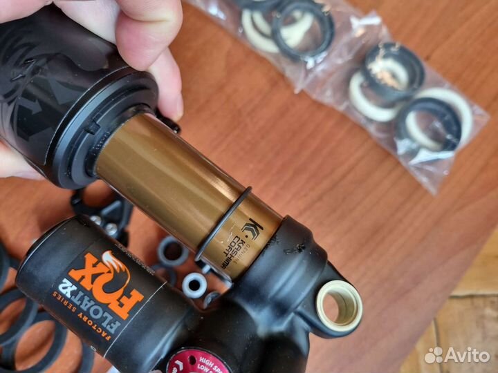 Амортизатор Fox X2 Kashima 216мм, манетка Fox