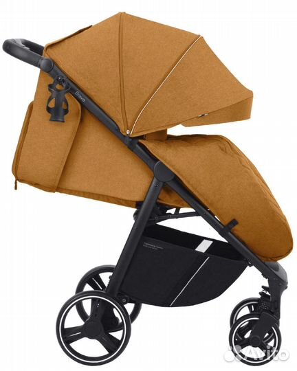 Коляска прогулочная Carrello Bravo 2023 AmberOrang