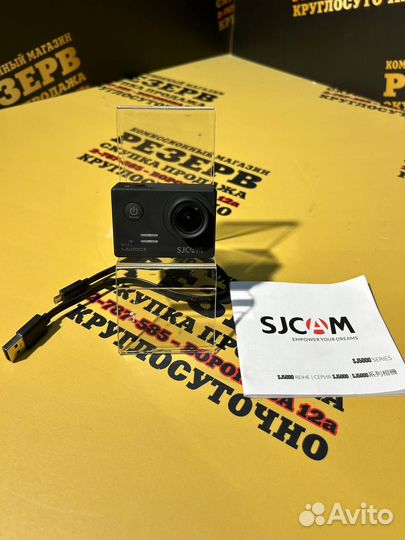 Экшн-камера sjcam SJ5000 X. Цвет черный